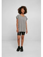 Build your Brand BY 053 Dámské tričko "Acid Wash" 56.0053 grey black Build your Brand BY 053 Dámské tričko "Acid Wash" 56.0053 grey black