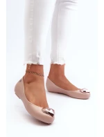 Dámské vonící baleríny srdcem ZAXY NN285010 Nude