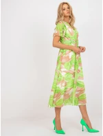 Šaty DHJ SK 15967.54P světle zelená