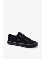 Pánské plátěné tenisky Big Star – černé