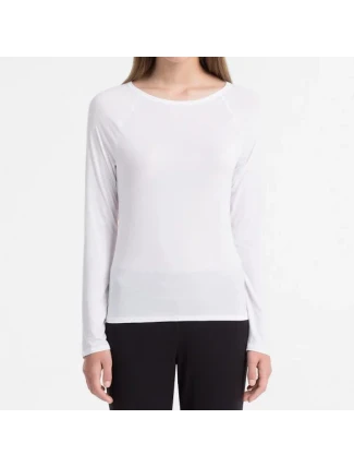Dámské Tričko s dlouhým rukávem QS5493E - Calvin Klein