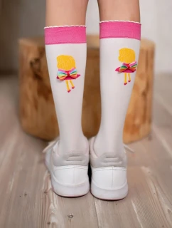 DĚTSKÉ PODKOLENKY S APLIKACÍ TINKA DR2517