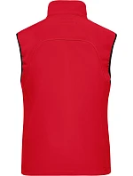 Daiber JN 138 Dámská 3-vrstvá softshellová vesta 02.0138 red Daiber JN 138 Dámská 3-vrstvá softshellová vesta 02.0138 red