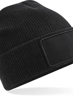 Beechfield B 540 Pletená čepice Thinsulate™ Patch 53.0540 black