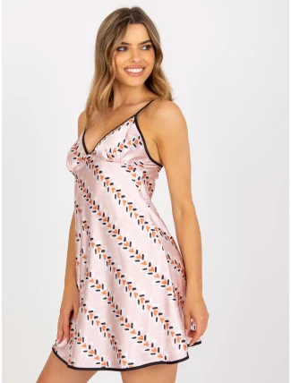 Noční košile BR KN 2299 4 světle růžová Noční košile BR KN 2299 4 světle růžová