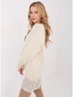 Jumper IN SW 33681.05P světle béžový