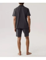 Atlantic BNMP-003 pyžamo kr/r S-2XL pánské pyžamo na zip Atlantic BNMP-003 pyžamo kr/r S-2XL pánské pyžamo na zip