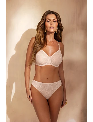 Figy Kinga B-1275/2 Brazilská hladká béžová S-2XL