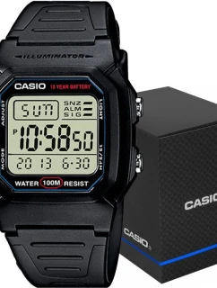 Pánské hodinky CASIO W-800H-1AVES + krabice