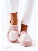 Polstrované pantofle Labuť Světle růžová Reya Polstrované pantofle Labuť Světle růžová Reya