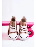 Dětské vysoké tenisky Růžové zlato Catrina