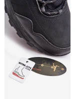 Zateplené Lehká Pánská Trekingová Obuv McBraun Černá Zateplené Lehká Pánská Trekingová Obuv McBraun Černá