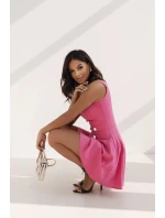 Dámské šaty Holly / 210815 Tmavě růžová - LaBalancia