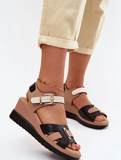 Bota na klínech model 228391 Step in style