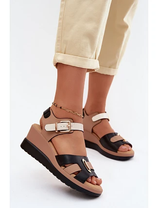 Bota na klínech  model 228391 Step in style