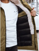 FashionStreet pánská tmavě béžová zimní bunda TX4602