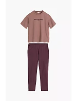 Pyžamo Atlantic NLP-516, krátké rukávy, velikosti S–2XL Pyžamo Atlantic NLP-516, krátké rukávy, velikosti S–2XL