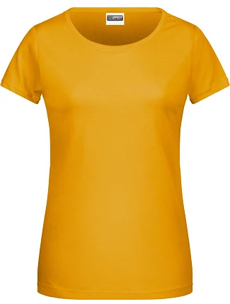 Daiber 8007 Dámské tričko z bio bavlny 02.8007 gold yellow