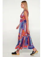 Vamp - Šaty s krátkými rukávy 20427 - Vamp Vamp - Šaty s krátkými rukávy 20427 - Vamp