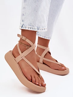 ~Sandały na platformie model 225398 Step in style