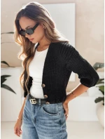 NUTI dámský svetr černý FashionStreet MY1676