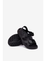 Pěnové Dětské Sandály Big Star RR374513 Černé Pěnové Dětské Sandály Big Star RR374513 Černé