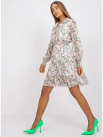 Dámské šaty-DHJ-SK-C2212.35-béžové