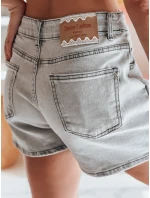 Dámská džínová sukně-šortky CHILL WRAP šedá FashionStreet CY0508