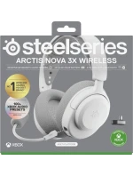 Bezdrátová sluchátka Steelseries Arctis Nova 3X pro Xbox, bílá