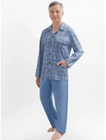 Rozepínané pánské pyžamo Martel Antoni 403 dł/r M-2XL