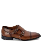 Lloyd Mailand hnědé pánské kožené polobotky 10-137-02