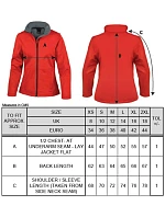 Result R 209F Dámská 3-vrstvá softshellová bunda 30.209F red Result R 209F Dámská 3-vrstvá softshellová bunda 30.209F red