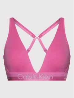 Dámská sportovní podprsenka QF6683E - TO3 - Hollywood růžová - Calvin Klein