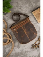 Přírodní kožená taška T-61-HBR 191537 Galanter