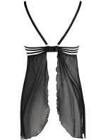 Dámská sexy noční košilka V-10399 Černá - Axami Dámská sexy noční košilka V-10399 Černá - Axami