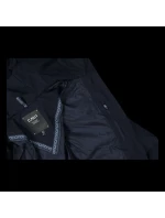 Dámský zimní kabát s kapucí CMP zateplená nepromokavá bunda černá (34K0096/N950)