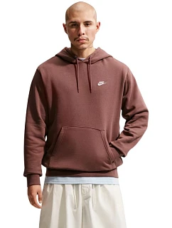 Pánská mikina Nike Club BB hnědá FN3859 502 pánské