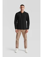 Fruit of the Loom Premium Polo LSL Piqué polo s dlouhým rukávem 16.3310 black Fruit of the Loom Premium Polo LSL Piqué polo s dlouhým rukávem 16.3310 black