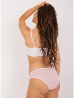 Spodky BR MT 11444 19 bílá růžová Spodky BR MT 11444 19 bílá růžová