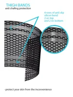 Krajkové ochranné pásky na stehna WZ.2 L