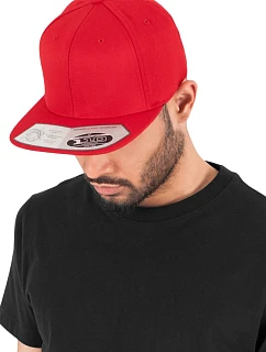Flexfit 110 6 panelová kšiltovka "Fitted Snapback" 55.0110 red