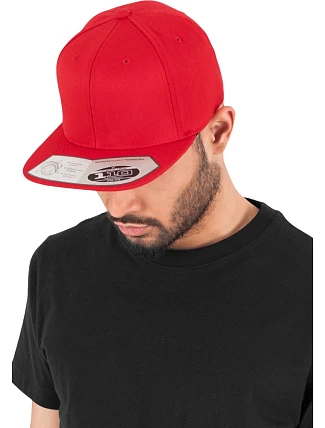 Flexfit 110 6 panelová kšiltovka "Fitted Snapback" 55.0110 red