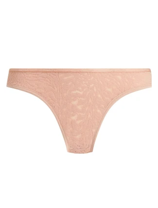 Dámské kalhotky QF7348E FSR skořicová - Calvin Klein Dámské kalhotky QF7348E FSR skořicová - Calvin Klein