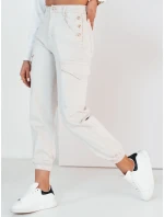 Dámské cargo kalhoty RIMANS light beige FashionStreet UY1935 Dámské cargo kalhoty RIMANS light beige FashionStreet UY1935