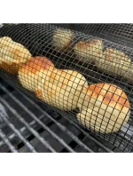 GRILOVACÍ KOŠ na zeleninu 9x9x20 cm pro 2 osoby