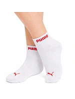 Puma dámské ponožky, 3 ks v balení, nad kotník, bavlna, růžová/červená/bílá, dámské Puma dámské ponožky, 3 ks v balení, nad kotník, bavlna, růžová/červená/bílá, dámské