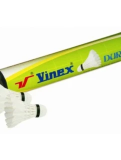 Badmintonové péřové šipky VSCO-D10 Dura sada 10 ks HS-TNK-000008450