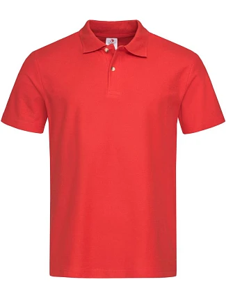 Stedman Polo Men Piqué polo 05.3000 scarlet red