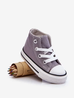 Dětské Vysoké Tenisky Šedá Filemon