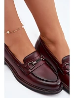 Kožené dámské mokasyny Vinceza 39983 Hnědé
